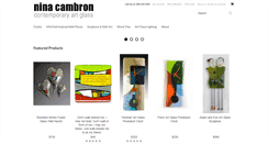 Desktop Screenshot of ninacambron.com